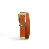 Kryten 1" Belt - Tan/Gold