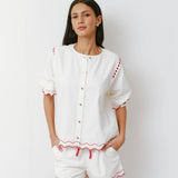 Nina Top - White