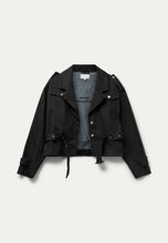 Load image into Gallery viewer, Blanche Noir Biker Jacket - Black
