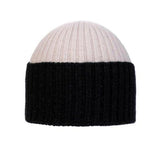 Wool & Cashmere Bicolour Beanie - Arena