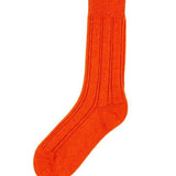 Cashmere Blend Solid Socks - Teja
