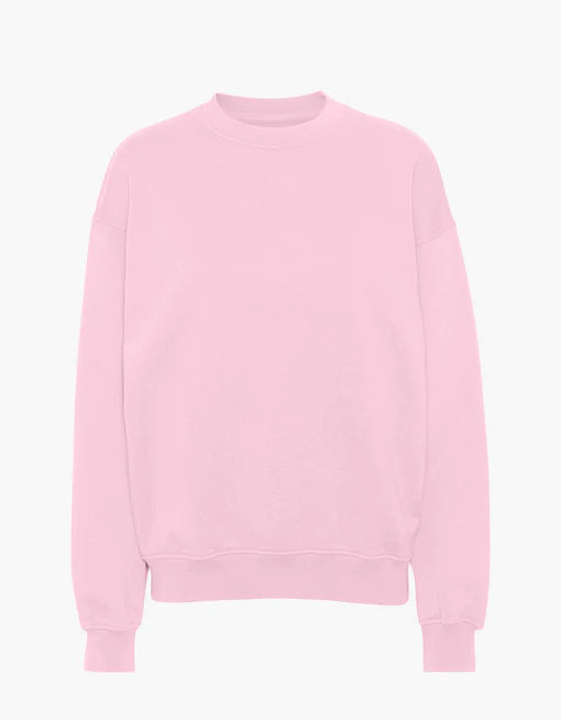 Colorful Standard Organic Oversized Crew - Flamingo Pink