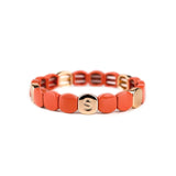 Colorful Bracelet - Coral