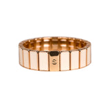 Rectangle Serti Bracelet - Beige