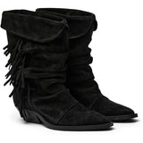 PAGale Boots - Black Suede