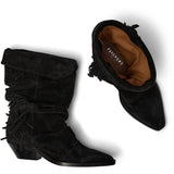 PAGale Boots - Black Suede