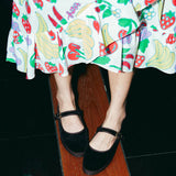 Antonia Mary Jane Shoes - Black