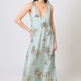 Palms Of Gold The Last Song Dress - Blue