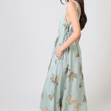 Palms Of Gold The Last Song Dress - Blue