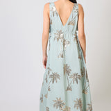 Palms Of Gold The Last Song Dress - Blue