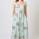Palms Of Gold The Last Song Dress - Blue