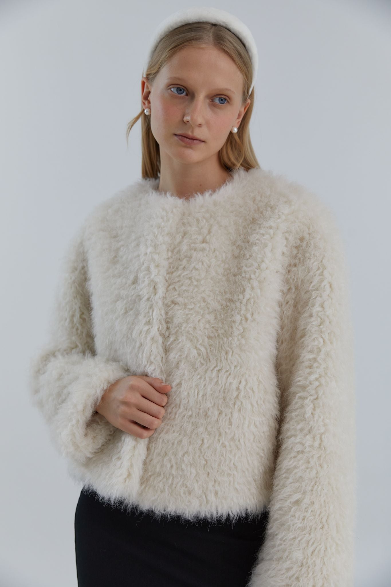 Fleece Jacket - Ivory