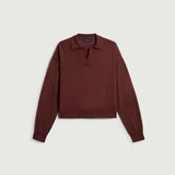 Fleming Polo Jumper - Mahogany