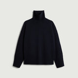 William Turtleneck Jumper - Navy