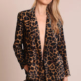 Ava Rose Proceed with Caution Jacket - Black