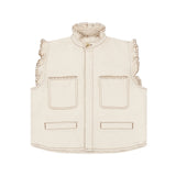 Pablo Waistcoat - Ecru Denim