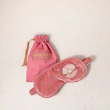 Pearl Shell Eye Mask - Rose Pink
