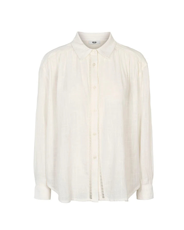 Petunia Shirt - Cloud Dancer