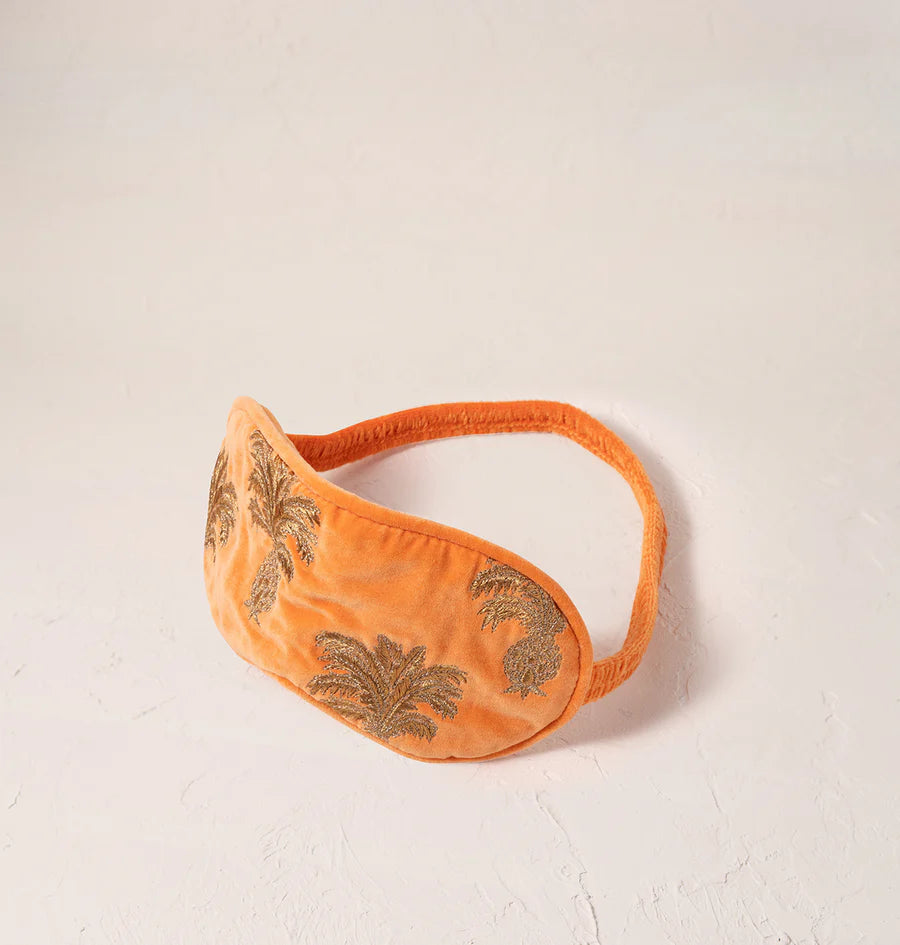 Pineapple Eye Mask - Orange