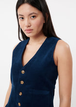 Load image into Gallery viewer, FRNCH Alix Waistcoat - Marine
