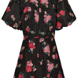 Rosie Dress - Black/Rose