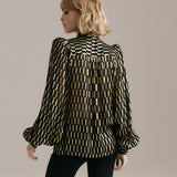 Foxy Blouse - Back/Gold