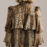 Bea Blouse - Leopard