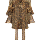 Bea Blouse - Leopard