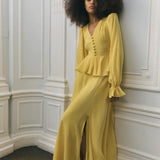 Mimosa Maxi Dress - Butter Yellow