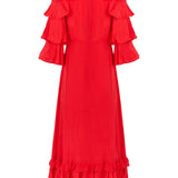 Madeline Maxi Dress - Red