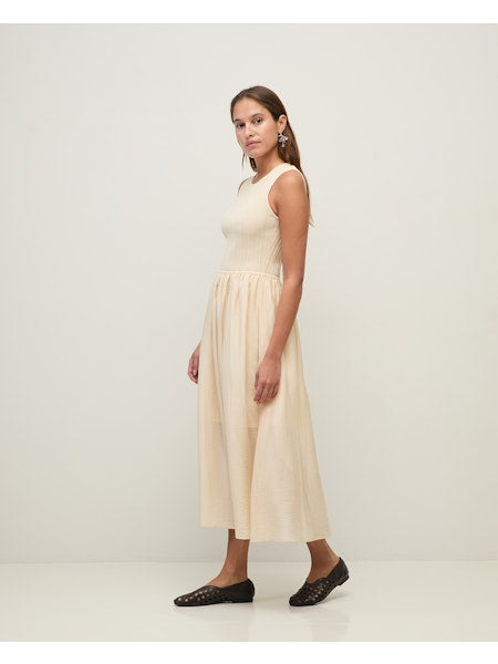 Watts44 Dress - Ecru