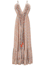 Load image into Gallery viewer, Ediit Boho Dress - Beige - GS R9698
