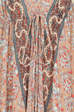 Load image into Gallery viewer, Ediit Boho Dress - Beige - GS R9698
