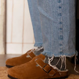Riva Wool Clog - Mandorla