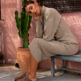 Riva Velour Clog - Terra