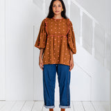 Rosa Top - Ginger/Neon