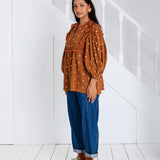 Rosa Top - Ginger/Neon