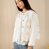 Rosie Jacket - Ecru Multi