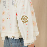 Rosie Jacket - Ecru Multi