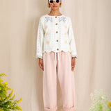 Rosie Jacket - Ecru Multi