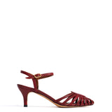 Keesha 55 Heels - Pomegranate