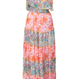 429 Mix Print Dress - Multi