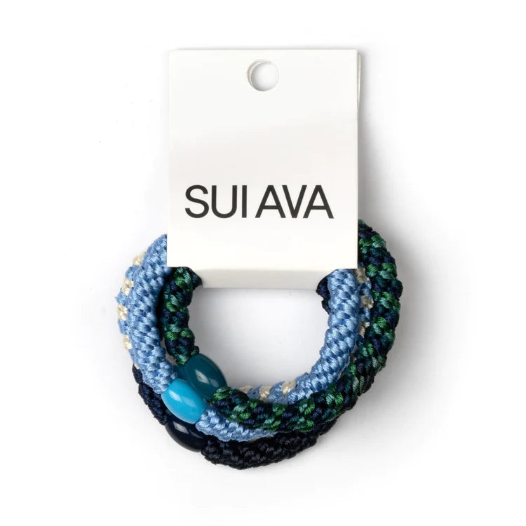 Sui Ava 4-pack Basic Essentials Elastics - Blue Notes