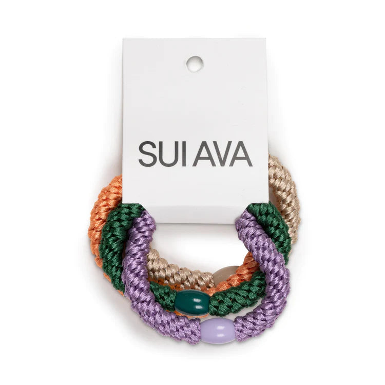 Sui Ava 4-pack Basic Essentials Elastics - Energy