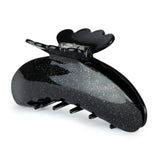 Helle Starry Night Biggest Hair Claw - Obsidian Black