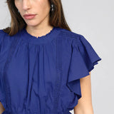 Salekina Blouse - Indigo
