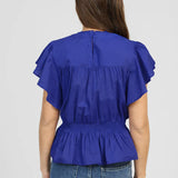 Salekina Blouse - Indigo