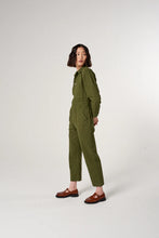 Load image into Gallery viewer, Seventy + Mochi Indie L/S Jumpsuit - Pine
