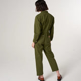 Indie L/S Jumpsuit - Pine