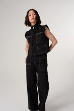 Load image into Gallery viewer, Seventy + Mochi Elodie Full Length Jean - Black Denim
